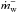 \hbox{$\dot{m}^{-}_{\rm w}$}