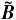 \hbox{$\vec{{B}}_{\rm \,}^{\rm \!}$}