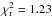 \hbox{$\chi^2_\mathrm{r}=1.23$}