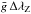 \hbox{$\bar g\,\Zeeman$}