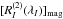 \hbox{$[\R{2}{I}]_{\rm mag}$}