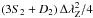 \hbox{$(3S_2+D_2)\,\Zeeman^2/4$}
