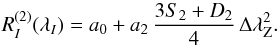 \begin{equation} \R{2}{I}=a_0+a_2\,{3S_2+D_2\over4}\,\Zeeman^2. \label{eq:Hqold} \end{equation}