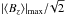 \hbox{$|\Hz|_{\rm max}/\!\sqrt{2}$}