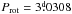 \hbox{$\Prot=3\fd0308$}