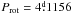\hbox{$\Prot=4\fd1156$}