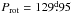 \hbox{$\Prot=129\fd95$}