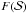 \hbox{$F(\mathcal{S})$}