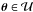 \hbox{$\vc\theta\in {\cal U}$}