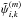 \hbox{$\ptilde_{i,k}^{(m)}$}