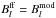 \hbox{$B_l^{\rm ff}=B_l^{\rm mod}$}