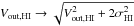 \hbox{$V_\mathrm{out,HI} \rightarrow \sqrt{V_\mathrm{out,HI}^2 + 2\sigma_\mathrm{HI}^2}$}