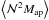\hbox{$\ev{\Nap^2 \Map}$}