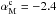 \hbox{$\alpha_{\rm M}^{\rm c}=-2.4$}