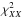\hbox{$\chi_{XX}^2$}