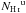\hbox{$\NHI^{\rm u}$}