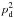 \hbox{$p_{\rm d}^2$}