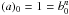\hbox{$(a)_0=1=b_0^n$}