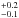 \hbox{$^{+0.2}_{-0.1}$}