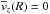 \hbox{$\overline{v}_z(R)=0$}