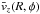 \hbox{$\bar{v}_z (R,\phi)$}