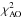\hbox{$\chi^2_{\rm AO}$}