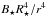 \hbox{$B_{\star} R_{\star}^4/r^4$}
