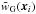 \hbox{$\tilde{w}_{\rm{G}}({\vec x}_i)$}