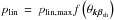 \hbox{$p_{\rm lin}\,=\,p_{\rm lin,max}f\left(\theta_{\boldsymbol{k} \boldsymbol{\beta}_{\rm sh}}\right)$}