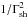 \hbox{$1/\Gamma_{\rm sh}^2$}