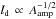 \hbox{$l_{\rm d}\,\propto\,A_{\rm amp}^{-1/2}$}
