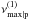 \hbox{$\nu^{(1)}_{\rm max\vert p}$}