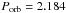 \hbox{$P{}_{{\rm orb}}=2.184$}