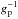 \hbox{$g_{\rm p}^{-1}$}