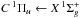 \hbox{$C\,{}^1\Pi_u\leftarrow X\,{}^1\Sigma^+_g$}