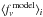 \hbox{$\langle \emph{f}_{\nu}^{\rm ~model}\rangle_i$}