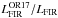 \hbox{$L_{\rm FIR}^{\rm OR17}/\lfir$}