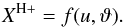 \begin{equation} X^{\rm H+} = f(u,\vartheta). \label{ionhr} \end{equation}