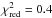 \hbox{$\chi^2_{\rm red}=0.4$}