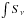 \hbox{$\int S_{\nu}$}