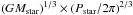 \hbox{$\left( GM_{\rm star} \right)^{1/3} \times \left( P_{\rm star}/2\pi \right)^{2/3}$}