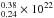 \hbox{$^{0.38}_{0.24}\times10^{22}$}