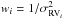 \hbox{$w_{i}=1/\sigma_{{\rm RV}_{i}}^2$}