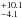 \hbox{$^{+10.1}_{-4.1}$}