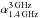 \hbox{$\alpha_{\rm 1.4\, GHz}^{\rm 3\, GHz}$}