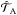 \hbox{$\hat{\mathcal{T}}_{\rm A}$}