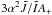 \hbox{${3 \alpha ^2 \tilde{J}}/{\tilde{I}A_{+}}$}