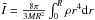 \hbox{$\tilde{I}={8\pi\over3MR^2}\int_0^R\rho r^4{\rm d}r$}
