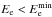 \hbox{$E_{\rm e}<E_{\rm e}^{\rm min}$}