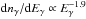 \hbox{${\rm d}n_{\gamma}/{\rm d}E_{\gamma}\propto E_{\gamma}^{-1.9}$}